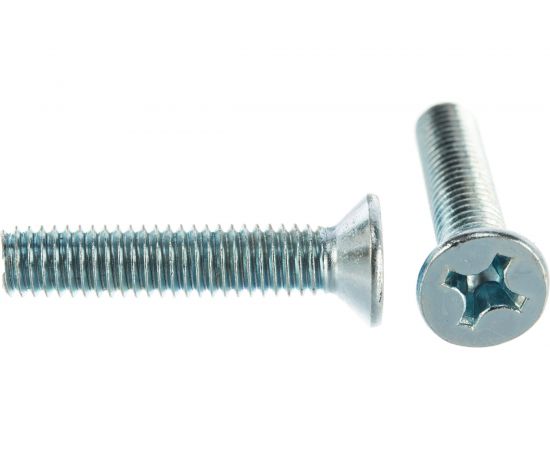 Потайной винт Метизный двор M6x30 DIN 965, 100 шт. 4607159066831 – изображение 2