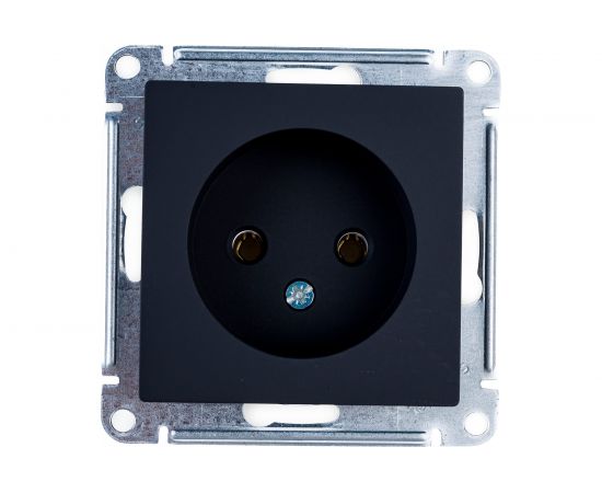 Розетка Schneider Electric AtlasDesign Карбон б/з, 16А, механизм ATN001041 – изображение 2