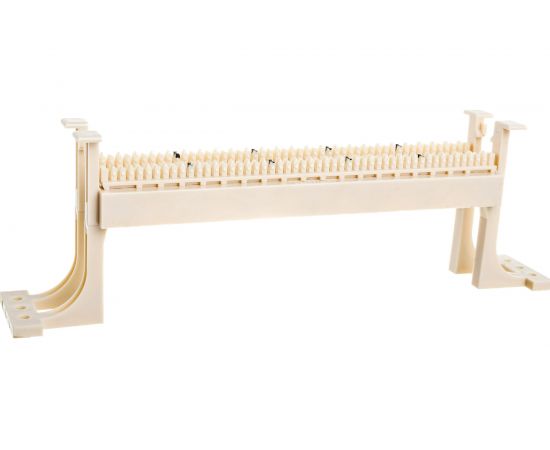 Кроссовая панель LANMASTER 110 типа, 50 пар, настенная, с модулями LAN-WS110-50FT – изображение 2