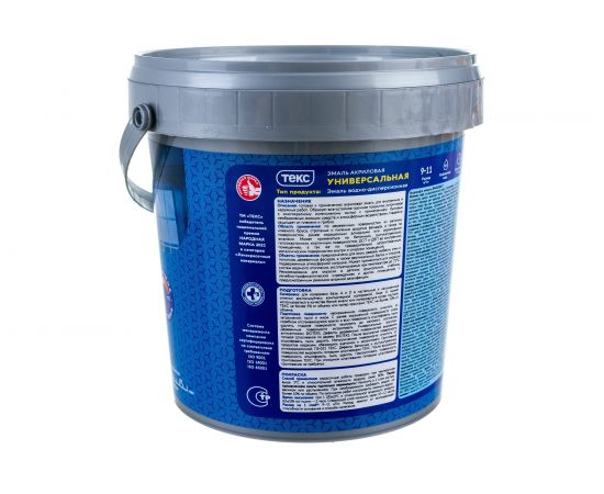 Универсальная акриловая эмаль ТЕКС Профи (глянцевая; база A; 0.9 л) 52470 – изображение 3
