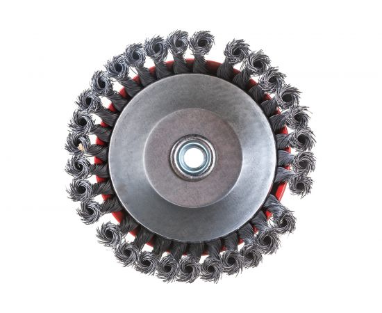 Щетка металлическая ON крученая чашка (150 мм; М14) для УШМ 20-04-150 – изображение 3