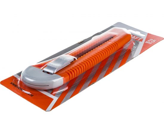 Нож NOVOCRAFT АКУЛА-light 25 мм, PE корпус, 12/144, блистер JSHL025121 – изображение 3