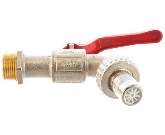 Сливной шаровой кран ITAP со штуцером рычаг 3/4" /6/72/ 132/3/4 1320034 – изображение 3