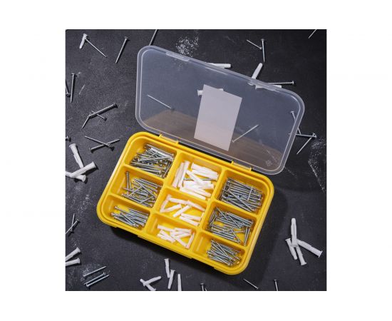 Набор саморезов и дюбелей kranz 260 шт. KR-01-3101-01 – изображение 4