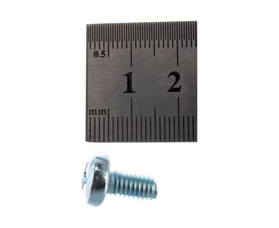 Винт с полуцилиндрической головкой Метизный двор 6x12 DIN 7985, 100 шт. 4607159067265 – изображение 4