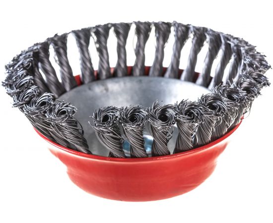 Щетка металлическая ON крученая чашка (150 мм; М14) для УШМ 20-04-150 – изображение 4