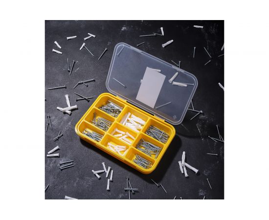 Набор саморезов и дюбелей kranz 260 шт. KR-01-3101-01 – изображение 5