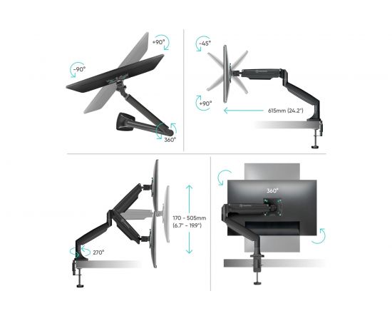 Кронштейн ONKRON G100B – изображение 7