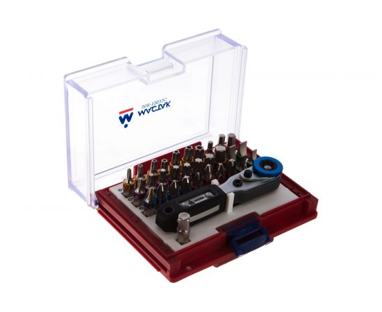Набор вставок бит 1/4, TORX, HEX, PZ, PH, SLOT, 33 предмета МАСТАК 058-10033C – изображение 8