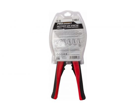 Инструмент для зачистки кабеля и обжима наконечников PROconnect HT-766 (HY-371) 12-4005-4 – изображение 8
