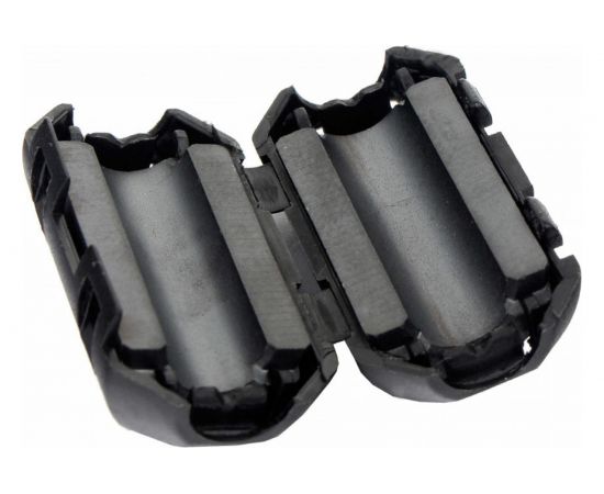 Ферритовое кольцо Cablexpert FR-C-7, пластиковая защелка, внутренний диаметр 7мм. FR-C-7 