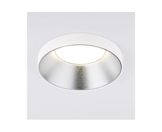 Встраиваемый светильник Elektrostandard 112 MR16, серебро, белый a053340 