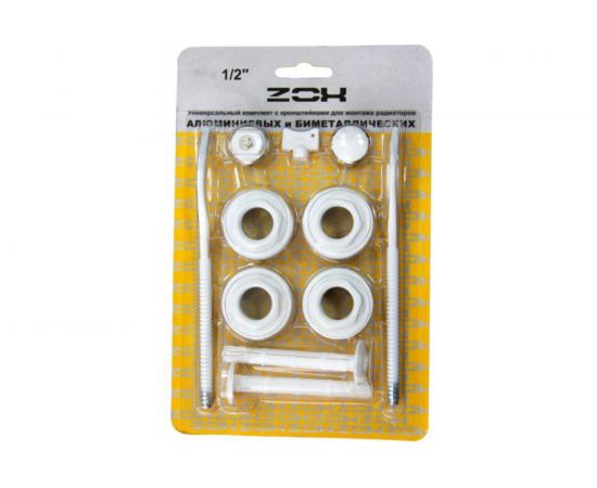 Комплект для радиатора Zox 1/2 с двумя кронштейнами 519637 