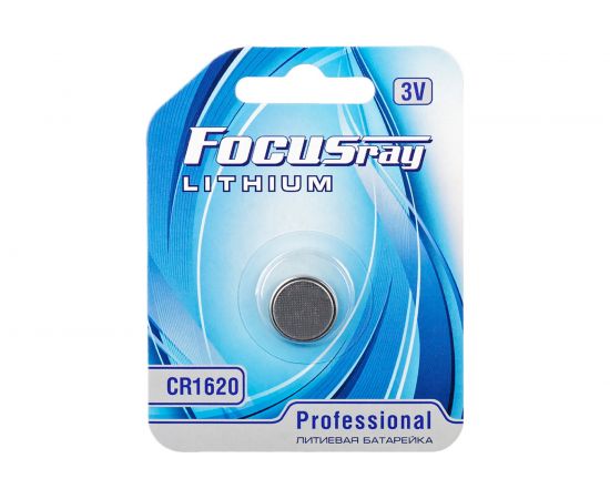 Литевая батарейка Focusray CR1620 BL1 627093 