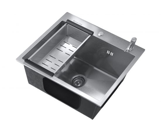 Кухонная мойка из нержавеющей стали ULGRAN US500*450 Steel 