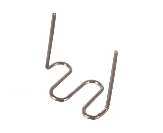 Скобы волнового типа для ремонта пластиковых деталей (0.8 мм, 100 шт.) WIEDERKRAFT WDK-65082 