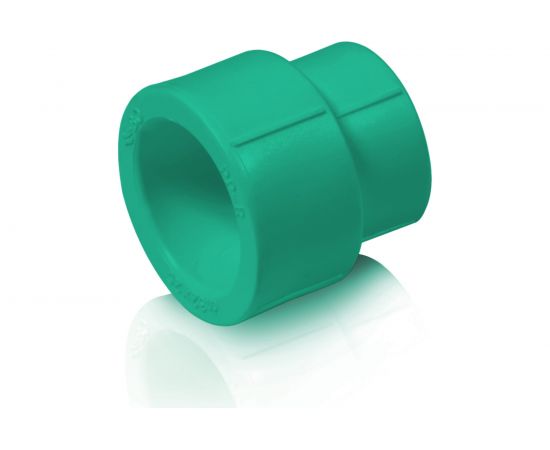 Переходная муфта Blue Ocean 32х25, полипропиленовая, зеленая PPRF/RC G 