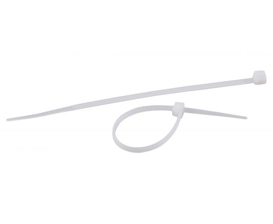 Морозостойкая кабельная стяжка ЭРА NOKS041 3x100 белый, 100 штук Б0043910 