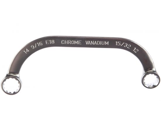 Мульти-комбинированный изогнутый ключ 12х14мм Jettools B9-4-1214 