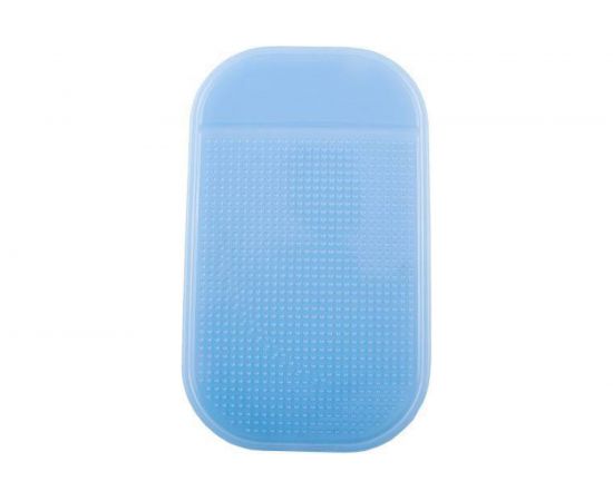 Противоскользящий коврик на панель SKYWAY 140х80мм, голубой S00401021 