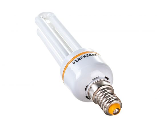 Энергосберегающая лампа Wonderful 2UX-3 9W/E14/4100 (2Uдуга) 900375 