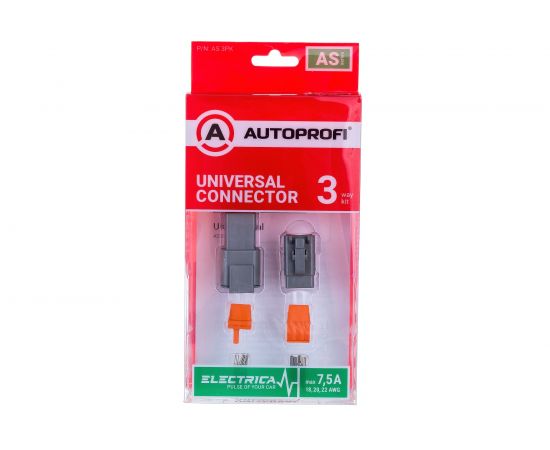 Универсальный коннектор AUTOPROFI ELECTRICA серии AS 3PK 