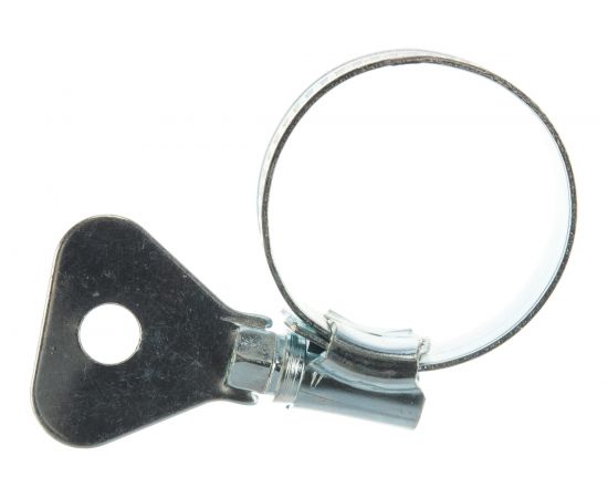 Металлические, червячные хомуты СИБРТЕХ 19-29мм, ширина 12мм, W1, с металлическим ключом, 2шт 476517 