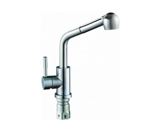 Смеситель для кухни G-lauf с выдвижным изливом, хром ZAP4-E090 