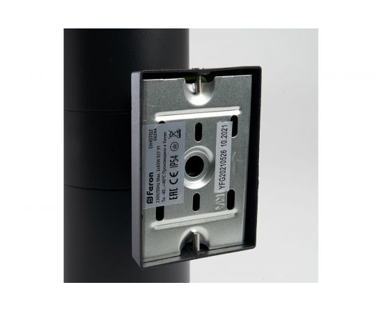 Садово-парковый светильник FERON DH0702 230V 2*E27 черный 06294 – изображение 2