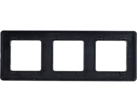 Рамка Legrand - 3 поста - INSPIRIA - антрацит 673953 – изображение 2