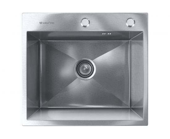 Кухонная мойка из нержавеющей стали ULGRAN US500*450 Steel – изображение 2