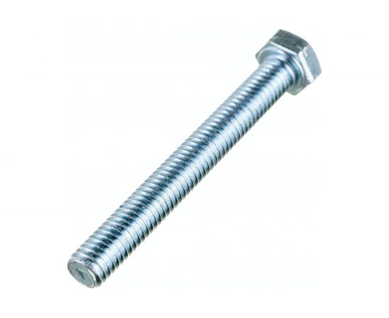 Болт Стройметиз М5х40 DIN 933, класс прочности 5.8, цинк уп. 5 шт 3010861 – изображение 2
