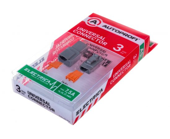 Универсальный коннектор AUTOPROFI ELECTRICA серии AS 3PK – изображение 2