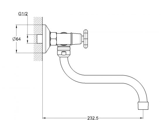Смеситель для кухни Solone JIK12-A102-A – изображение 2
