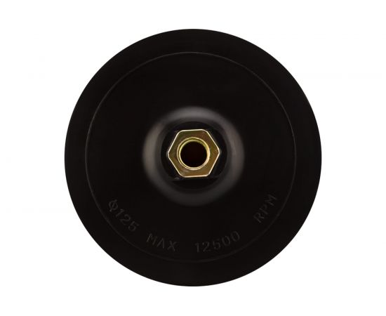 Насадка с липучкой для дрели и УШМ мягкая 125 мм, 5 мм, с адаптером KRANZ KR-91-1181 – изображение 3