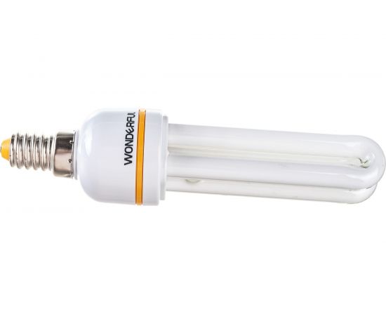 Энергосберегающая лампа Wonderful 2UX-3 9W/E14/4100 (2Uдуга) 900375 – изображение 3