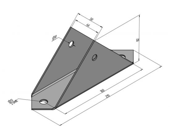 Подпятник для мачты Мачты.ру ПДК4-6 цинк 259440115046 – изображение 3