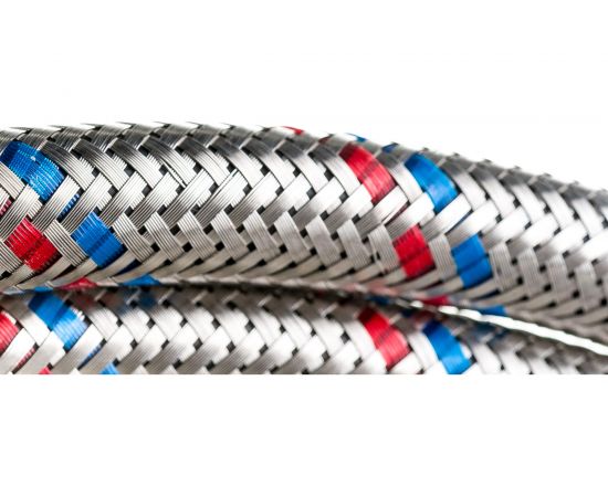 Гибкая подводка для воды Gigant с оплеткой из нержавеющей стали, 1/2""х300 см, г/г P-300-GG – изображение 3