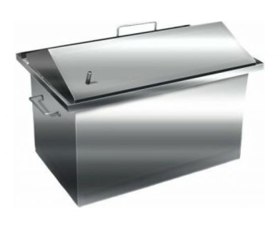 Коптильня из нержавеющей стали 2 мм AISI 430 Ольховый дым Фортуна КФ-3 – изображение 3