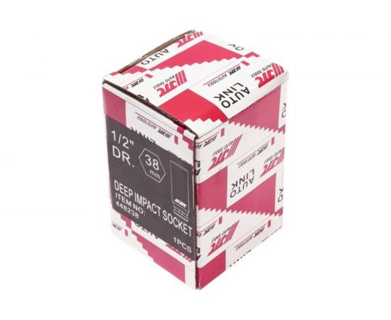 Головка торцевая 1/2” 38 ударная высокая L=82мм JTC 448238 – изображение 3