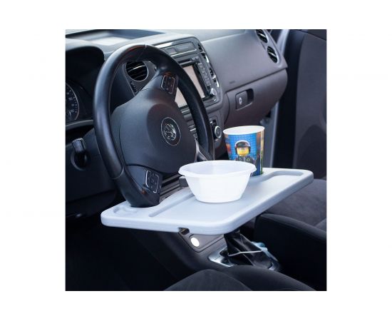 Автомобильный столик на руль DolleX 420х280 мм, серый PMR-02 – изображение 3