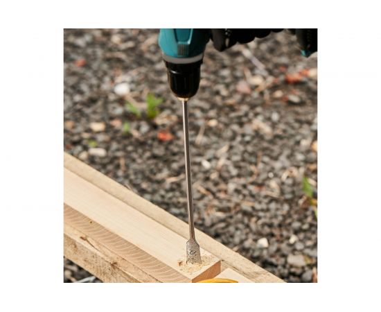 Сверло перовое по дереву (22x300 мм; шестигранный хвостовик) KRANZ KR-91-0773 – изображение 4