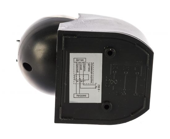 Детектор движения IEK ДД 010 1100Вт, угол обз. 180град. дальн. 10м, IP44, черн. LDD10-010-1100-002 – изображение 4