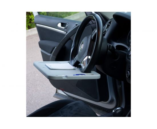 Автомобильный столик на руль DolleX 420х280 мм, серый PMR-02 – изображение 4