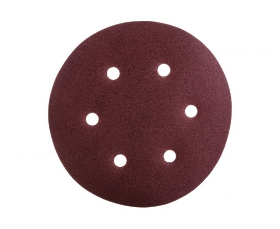 Круг шлифовальный на липкой основе (5 шт; 150 мм; Р180) ПРАКТИКА 031-594 – изображение 5