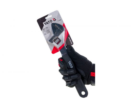Разводной ключ с обрезиненной ручкой 300 мм YATO YT-21653 – изображение 5