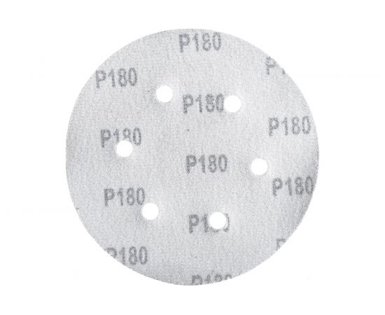Круг шлифовальный на липкой основе (5 шт; 150 мм; Р180) ПРАКТИКА 031-594 – изображение 6