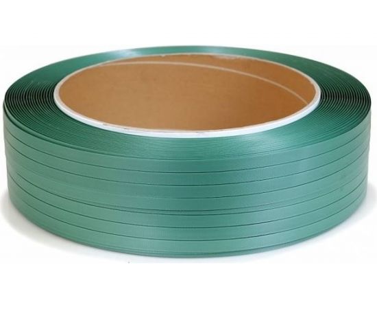 Лента ПЭТ POLIVEKTRIS 15,5х0,6х1,8км 310кгс зеленый М PET-00021 