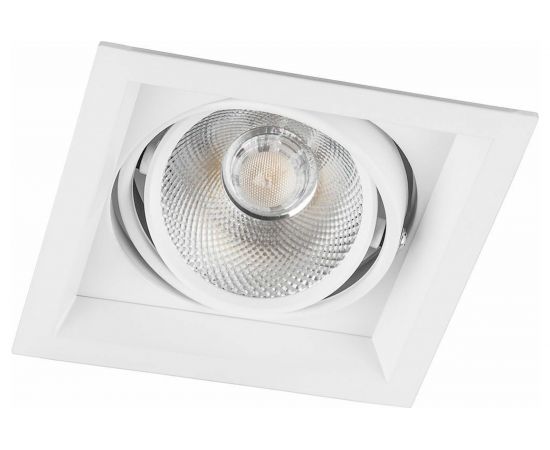 Карданный светодиодный светильник FERON 1x12W 1080 Lm, 4000К, 35 градусов, белый, AL201 29773 