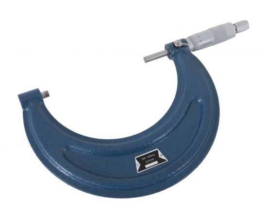 Нониусный микрометр WIEDERKRAFT 100-125 мм, 0.01 мм WDK-MM12501 